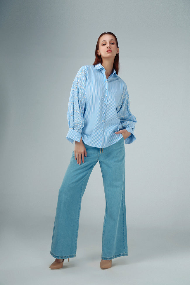 Skyline Stripes Shirt Hover Image