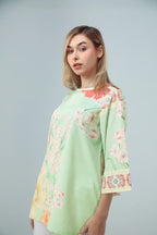 1PC-Pastel Bloom Printed