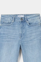 Women Ruffling Slim Fit Jeans