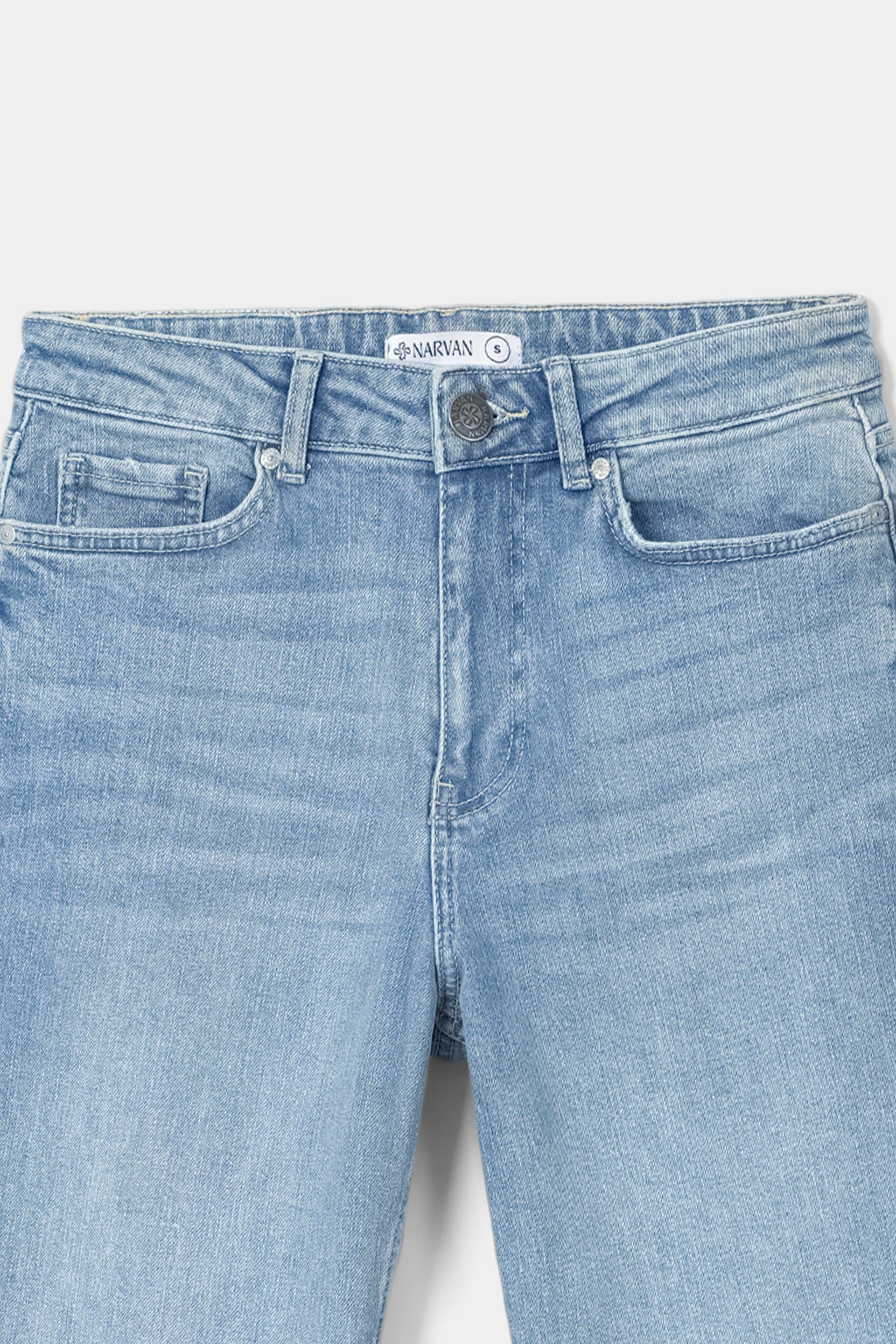 Women Ruffling Slim Fit Jeans