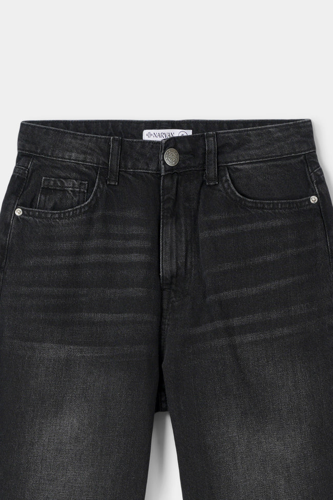 Women Slim Fit Black Jeans Main Image