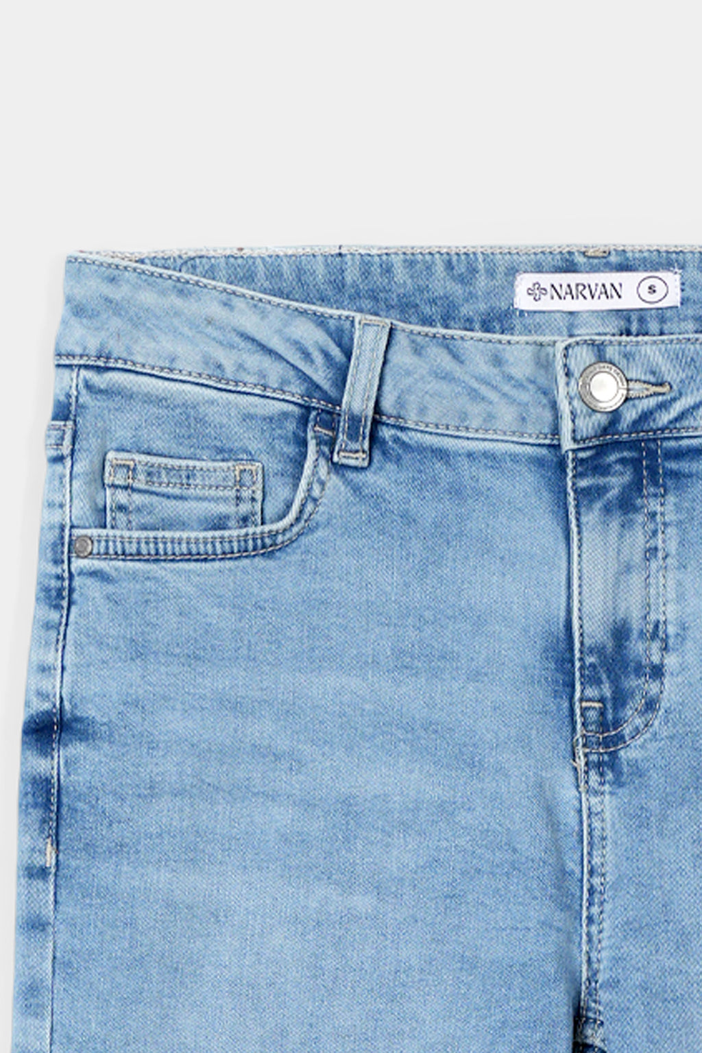 Women Slim Fit Light Blue Jeans