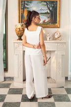 2PC-Tank Top-White
