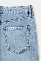 Women  Light Blue MOM Fit Jeans