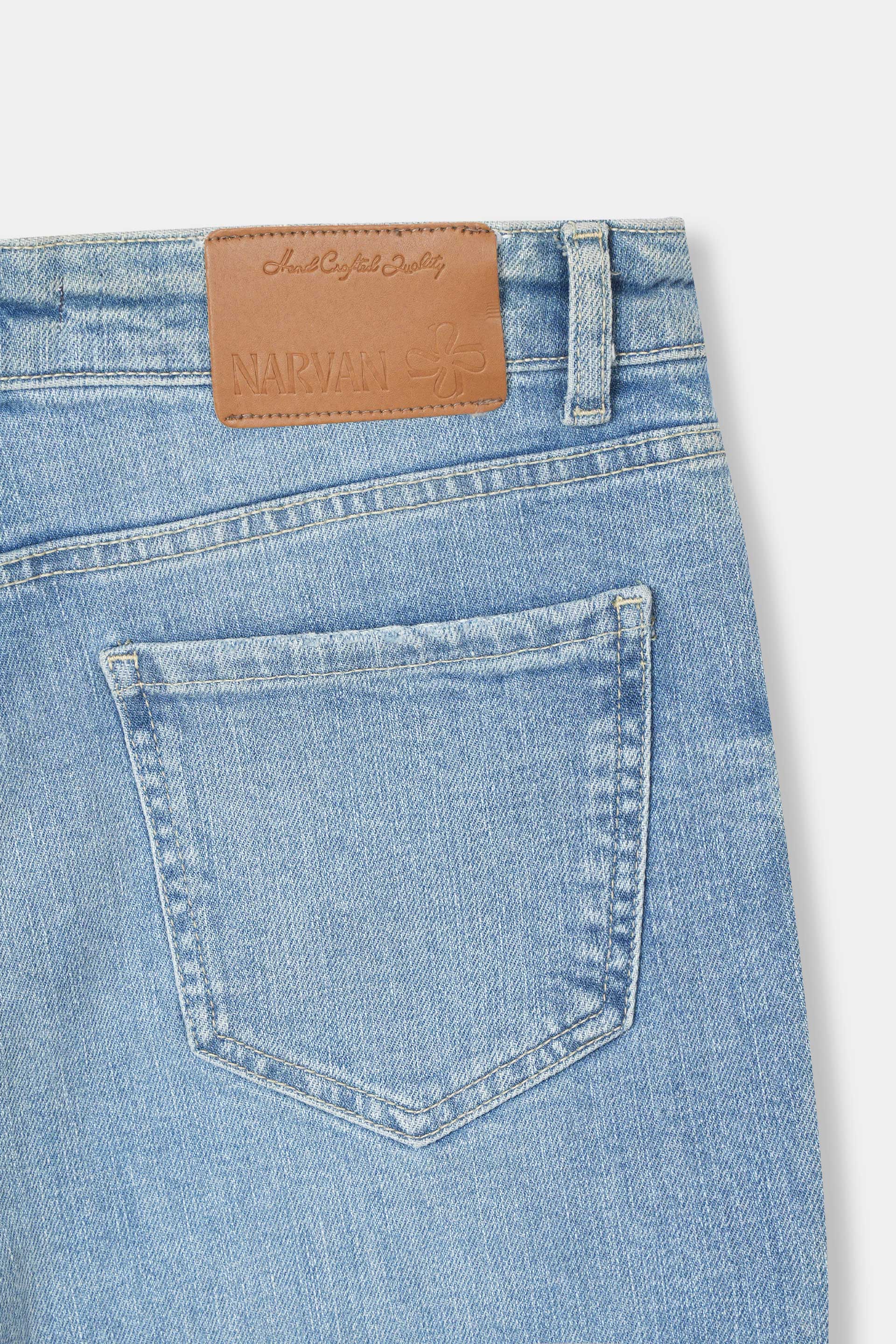 Women Ruffling Slim Fit Jeans