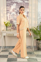 2PC-Mosaic Embroidered