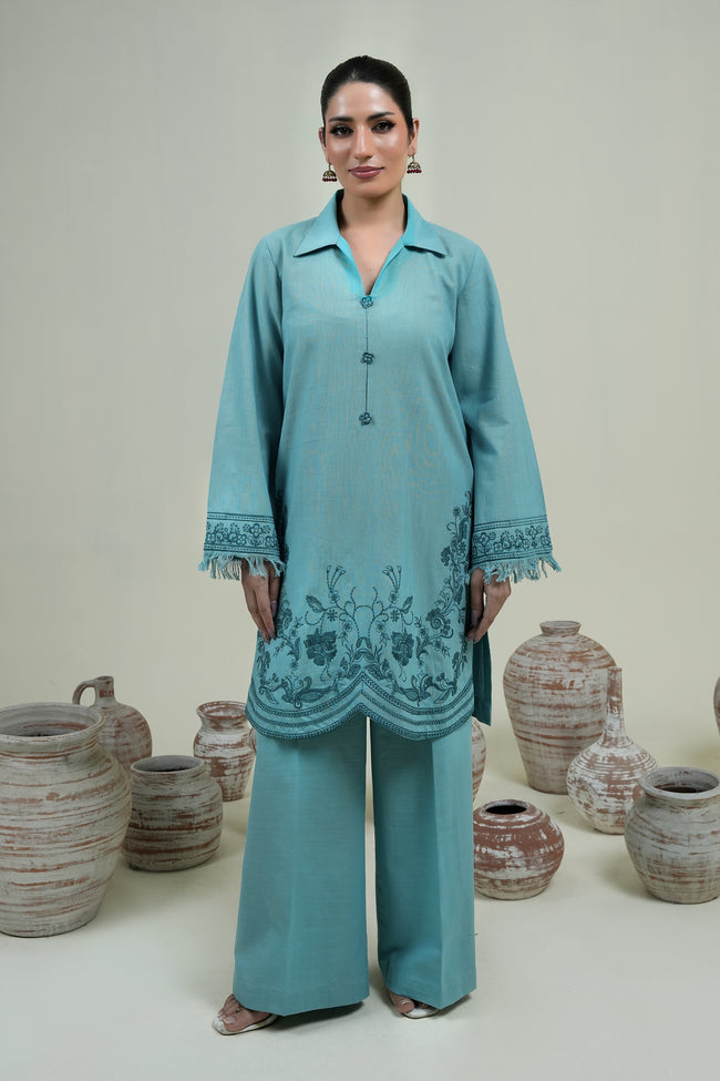 2PC-Embroidered Hover Image