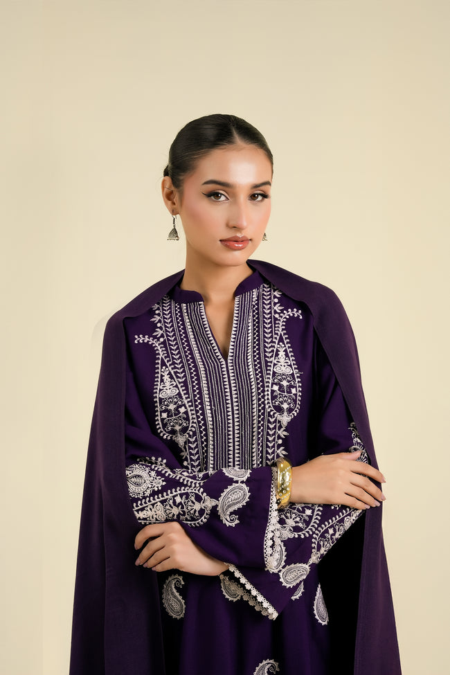 3PC-Embroidered Main Image