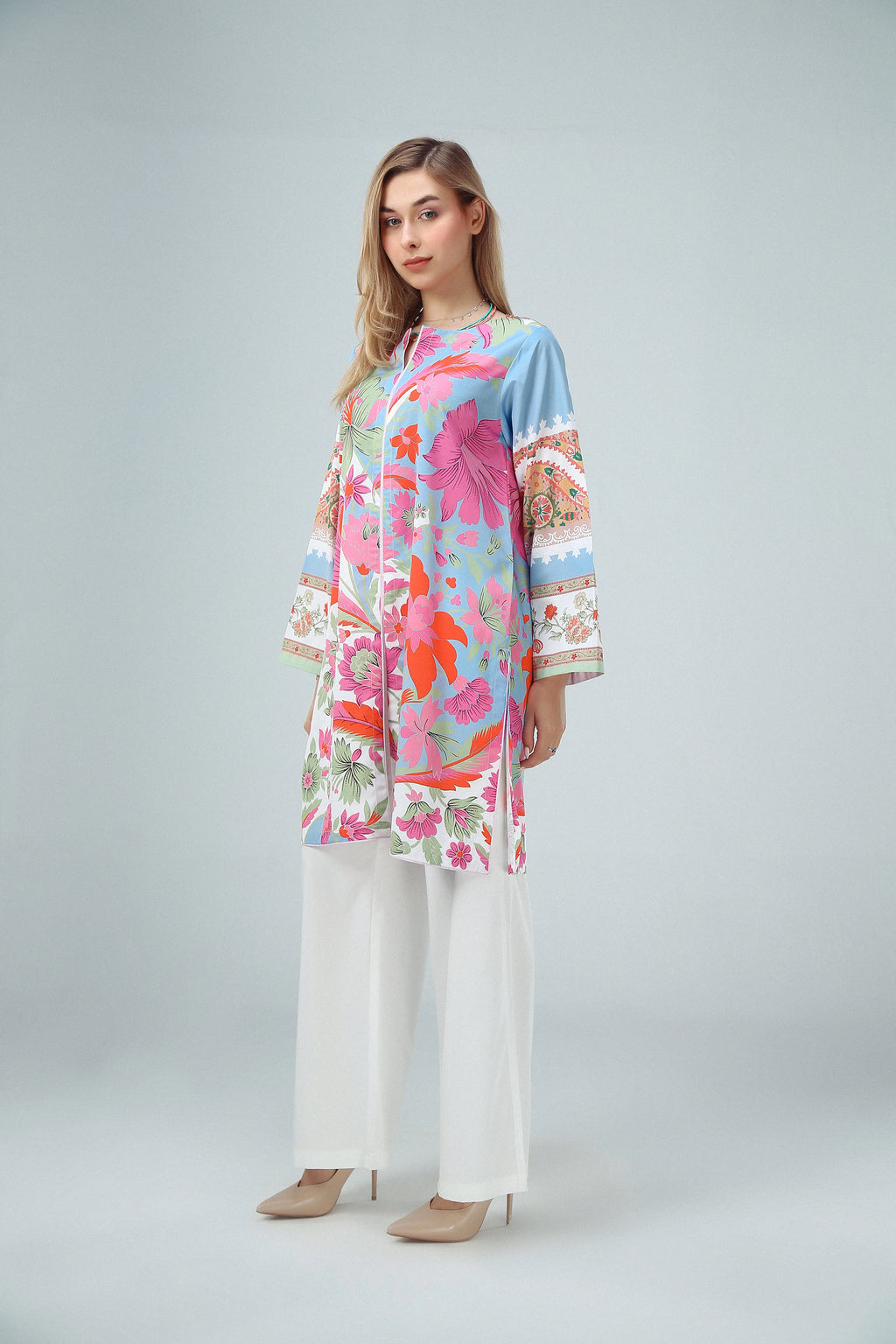 2PC-Blossom Breeze Tunic