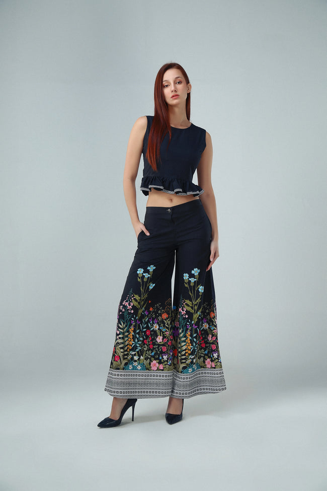Floral Border Co-Ord Set Hover Image