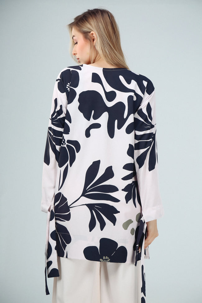 2PC-Floral Print Main Image