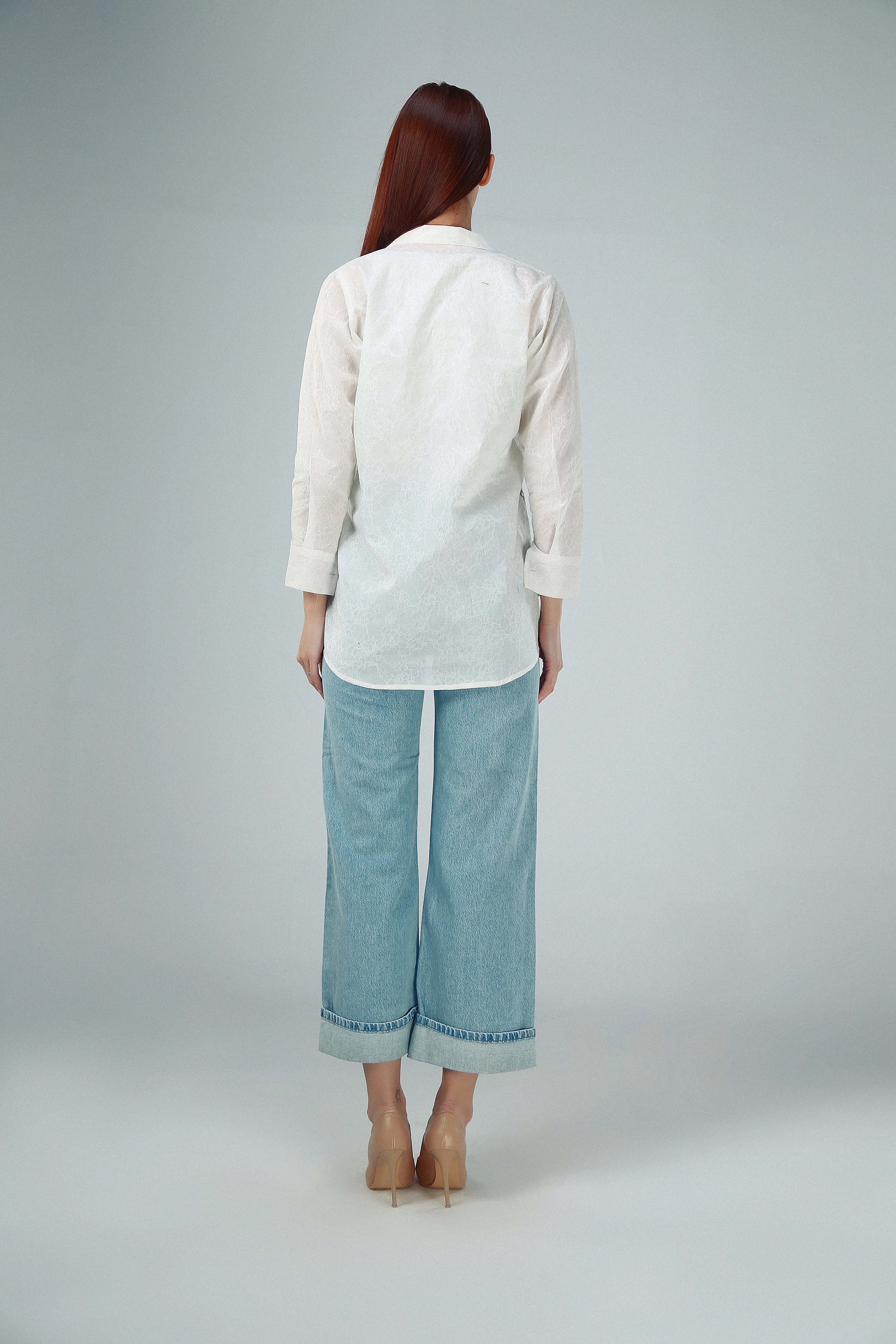 1PC-Embroidered Shirt