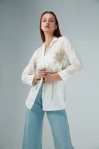 1PC-Embroidered Shirt