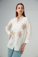 1PC-Embroidered Shirt