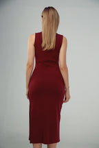 Merlot Sleeveless Dress