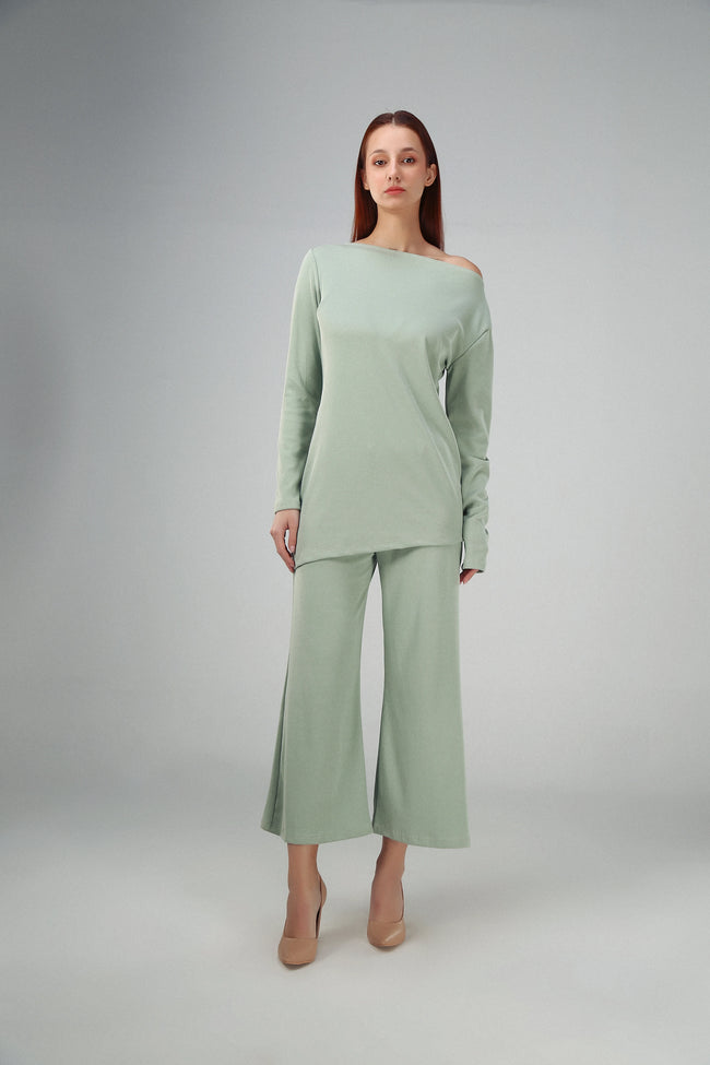 Off-Shoulder Co-Ord Set Hover Image