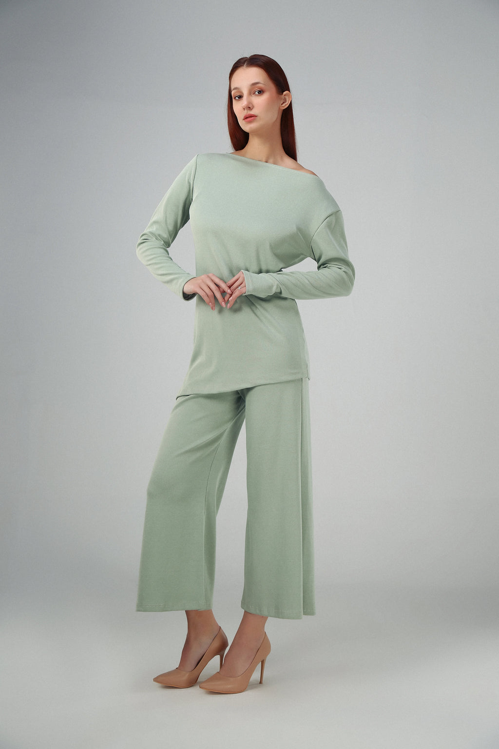 Off-Shoulder Co-Ord Set