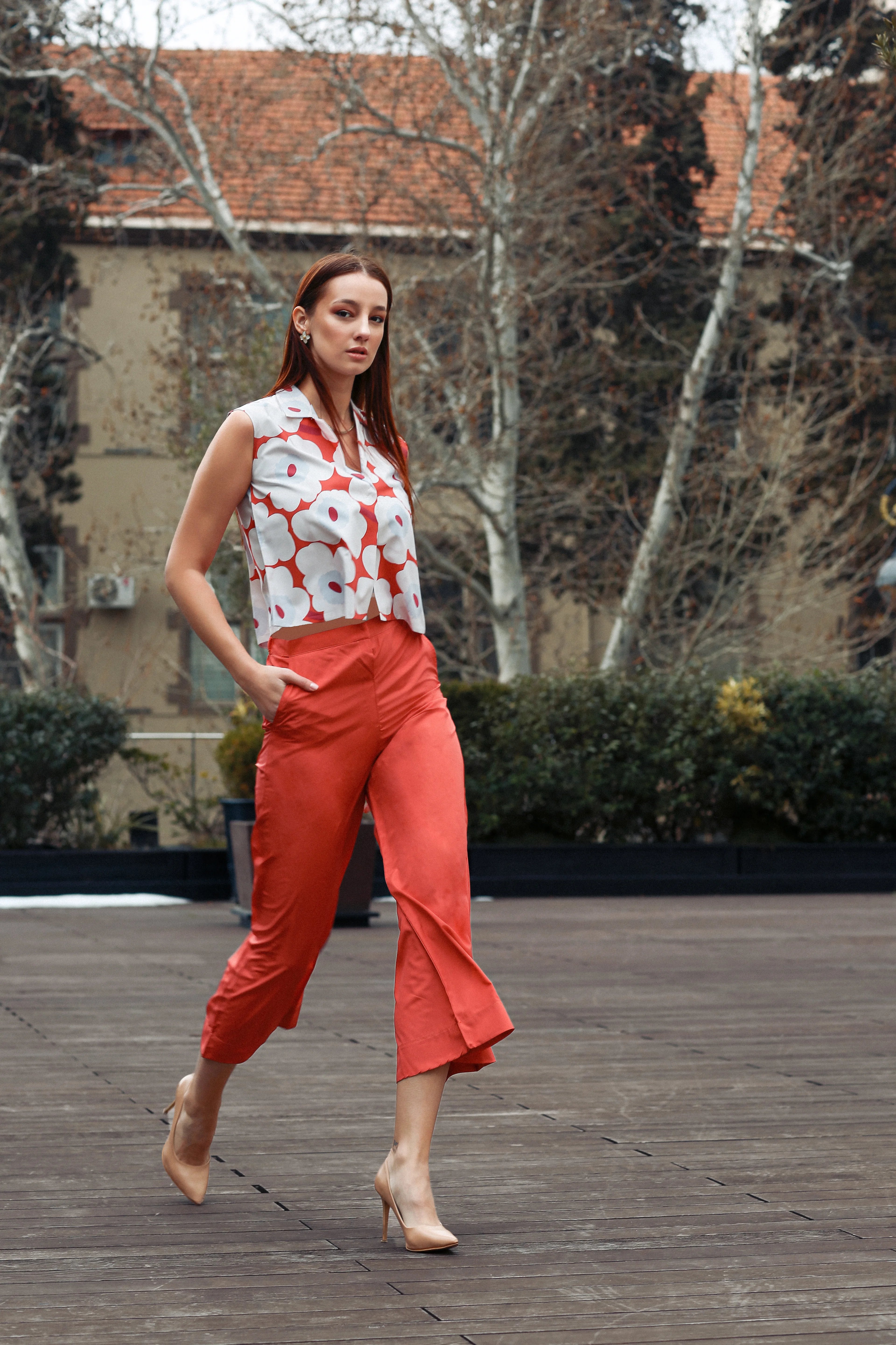 Bold Bloom Co-Ord Set