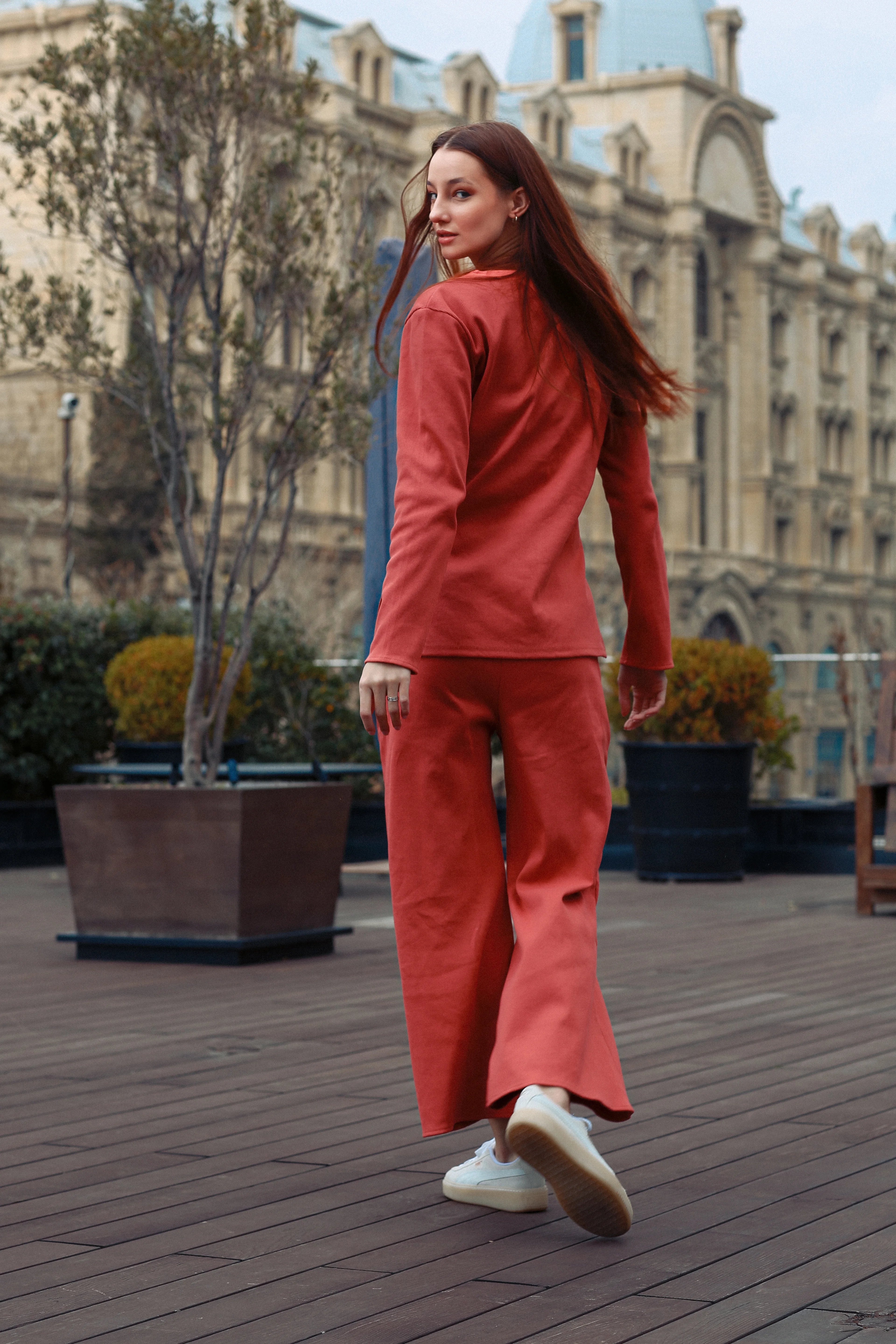 Terra V-Neck Co-Ord Set