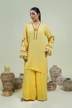 2PC-Lime Fiesta Embroidered