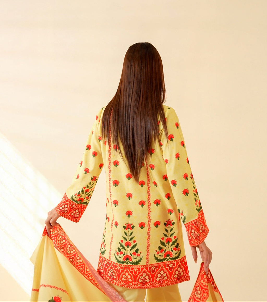 3PC-Lemen Zest Printed