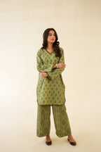 2PC-Pistachio Printed