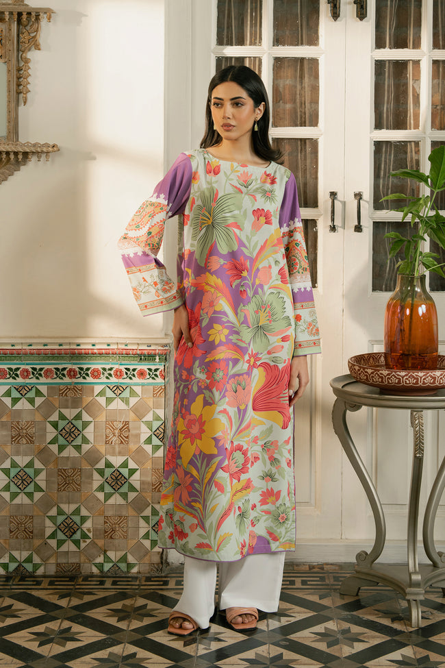 2Pc-Ethnic Floral Print Hover Image