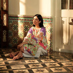 2Pc-Ethnic Floral Print