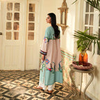 2PC-Turkish Floral Print