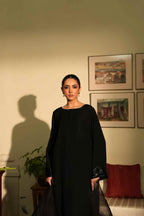 3PC-Classic Black Embroidered