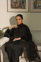 3PC-Classic Black Embroidered