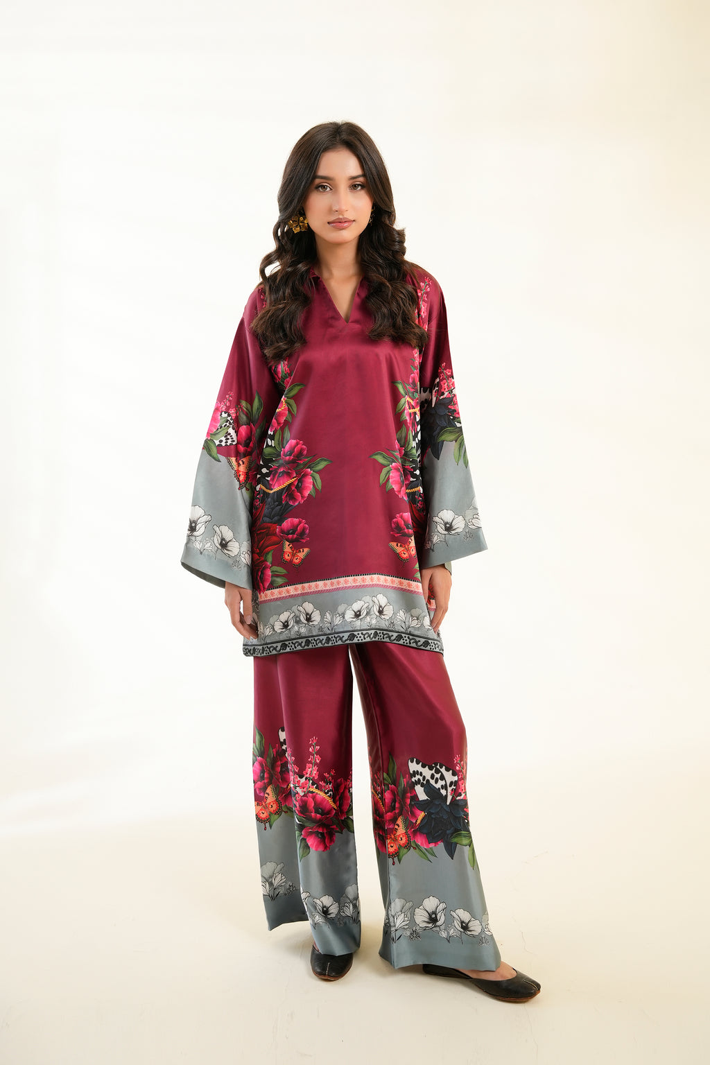 2PC-Berry Blossom Print