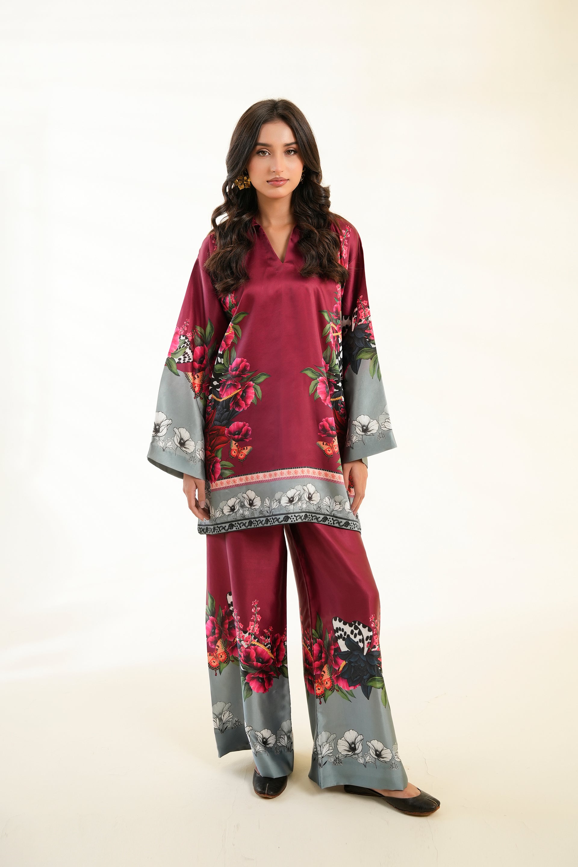 2PC-Berry Blossom Print