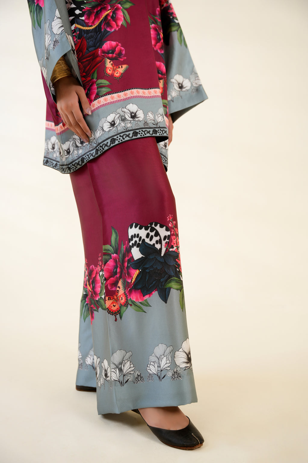 2PC-Berry Blossom Print