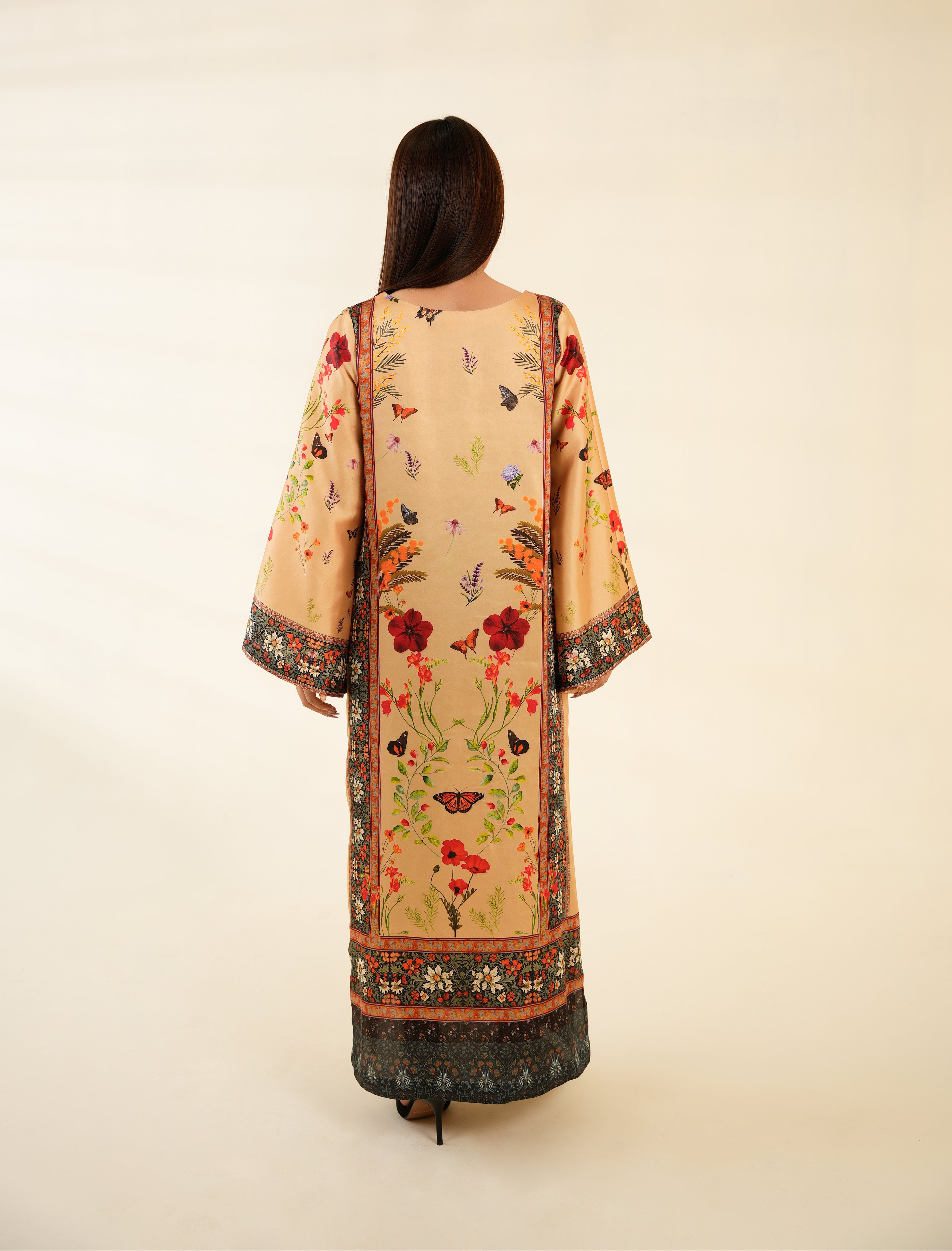 1PC-Flora Wing Print