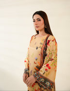 1PC-Flora Wing Print